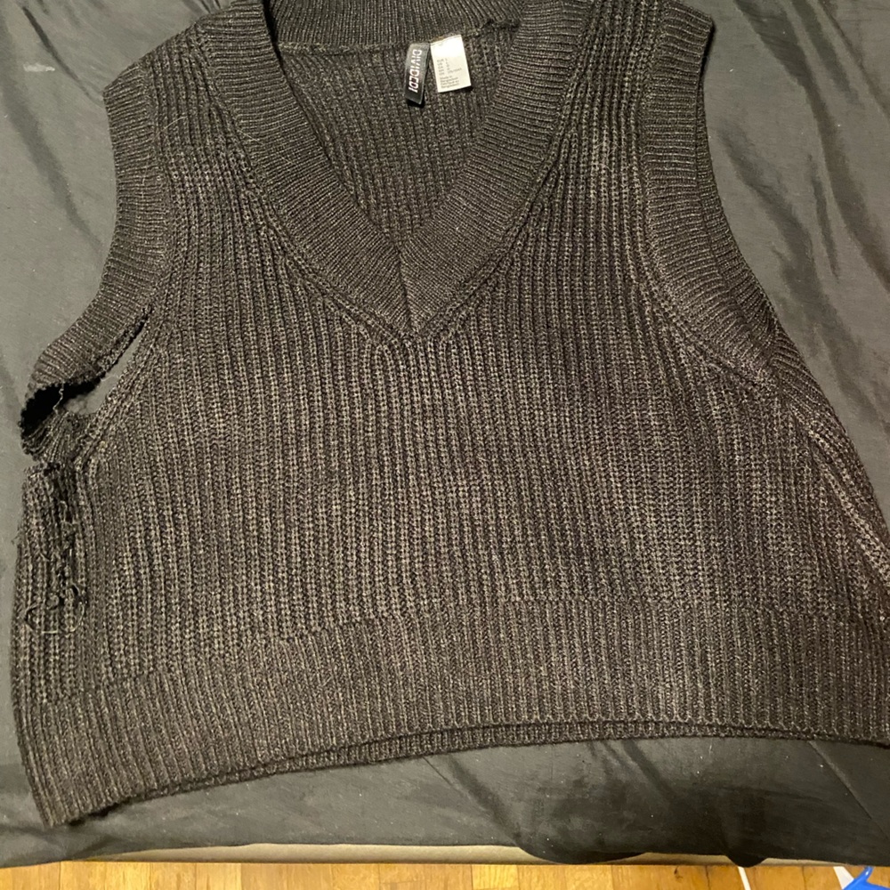 black vest